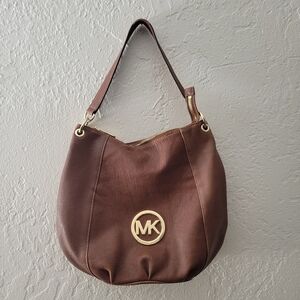 Michael Kors Brown Leather Purse
